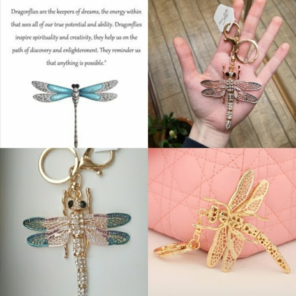Dragon Fly Keychain - Picture 3 of 8